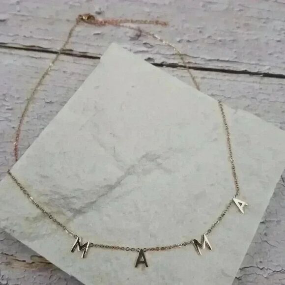 Rose Gold Mama Necklace NEW - Picture 1 of 1